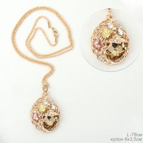 Подвеска-кулон на цепочке 76 см / YD10005/2 /уп 12/