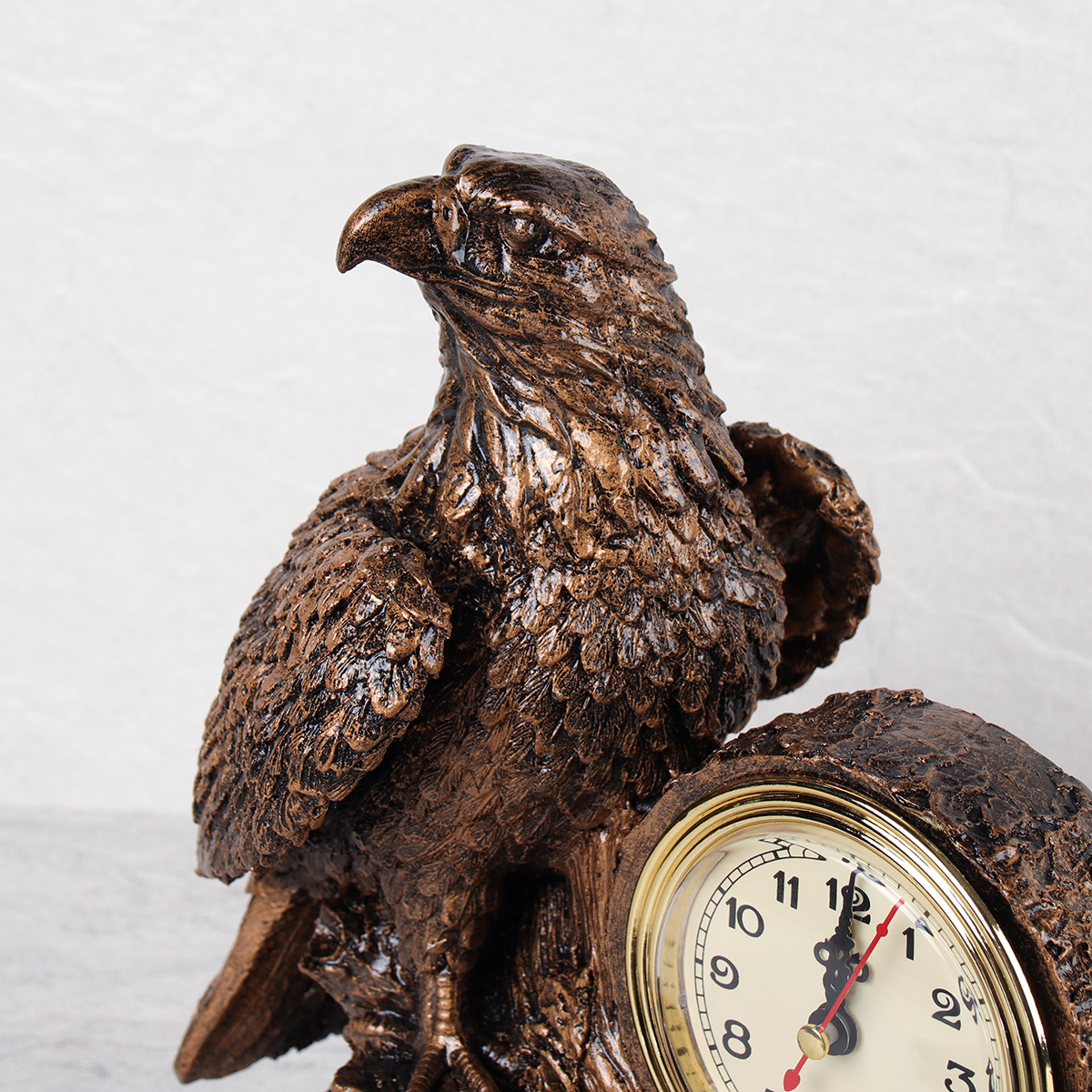 Часы статуэтка Орел 26 см / 3669A /уп 24/