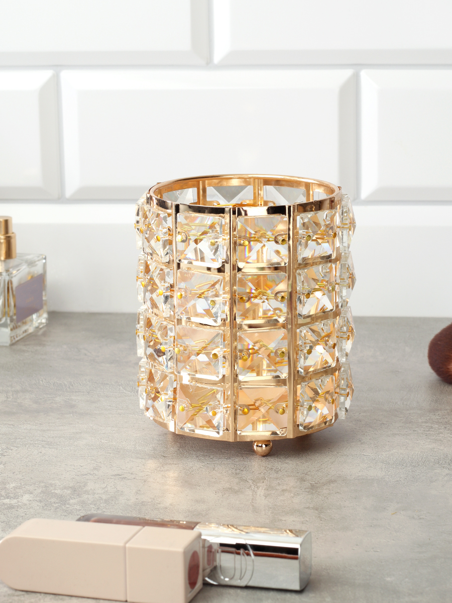 Органайзер подставка золото 9х11,5 см / N-005 /уп 60/органайзер