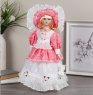 Сувенир коллекционный 45 см Розовое платье / 16988-5 /уп 24/ 616666