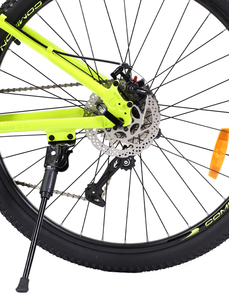 Велосипед 27,5" рама 17" 1х10sp COMIRON DESIRE зелёный лайм