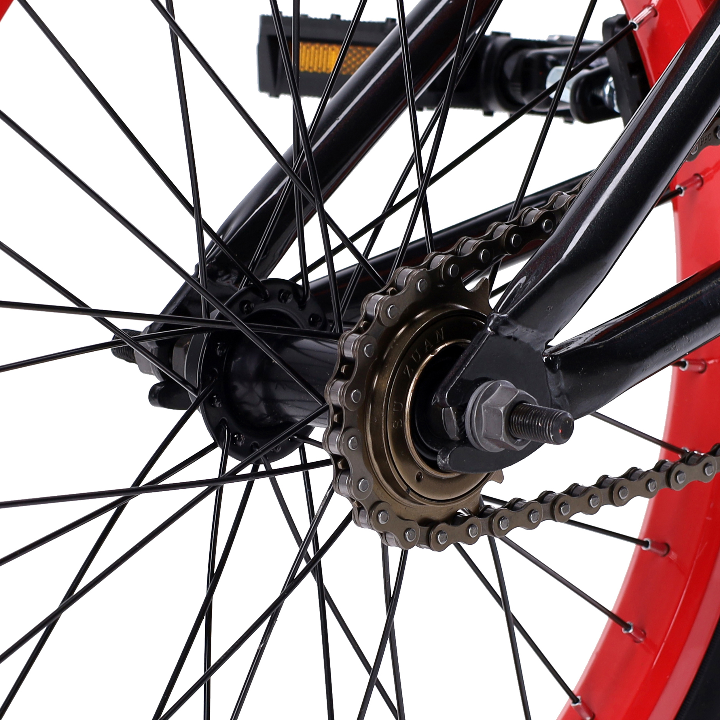 Велосипед BMX 18" COMIRON WOOHOO Рама 18" BLACK RED