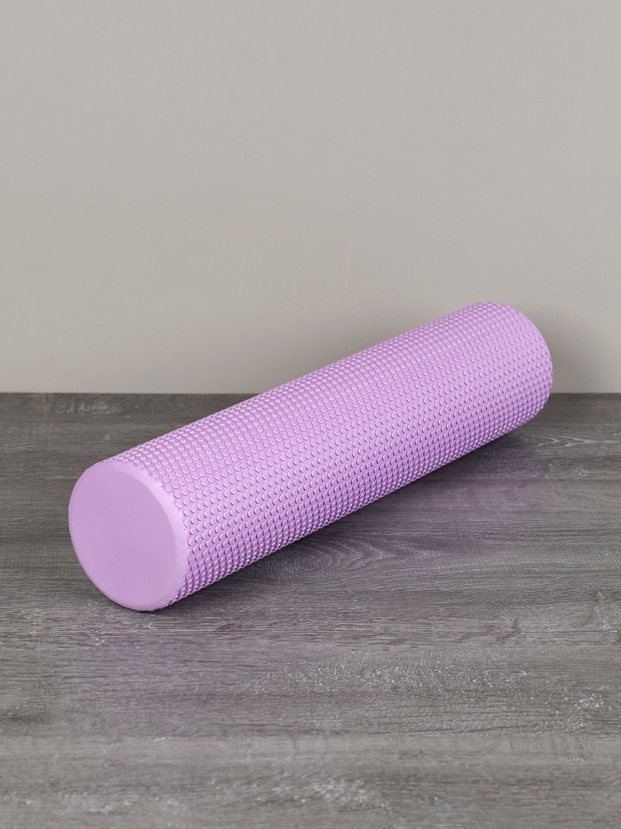 Ролик массажный спортивный Woohooo СELL 45x10/ фиолетовый /уп40
