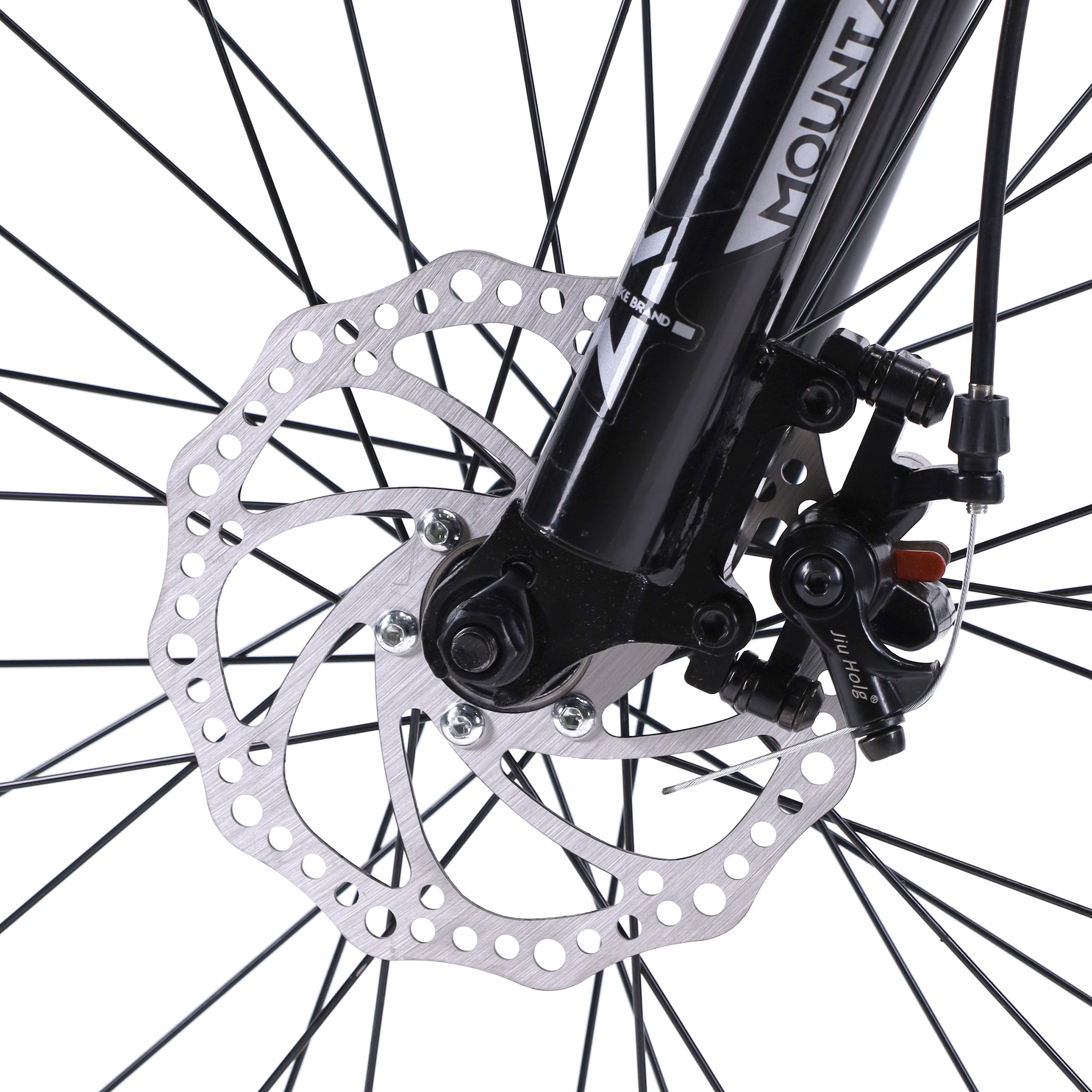 Велосипед 26" рама 17" 21sp MEGAWHEELS MOUNTAIN II чёрный-серый