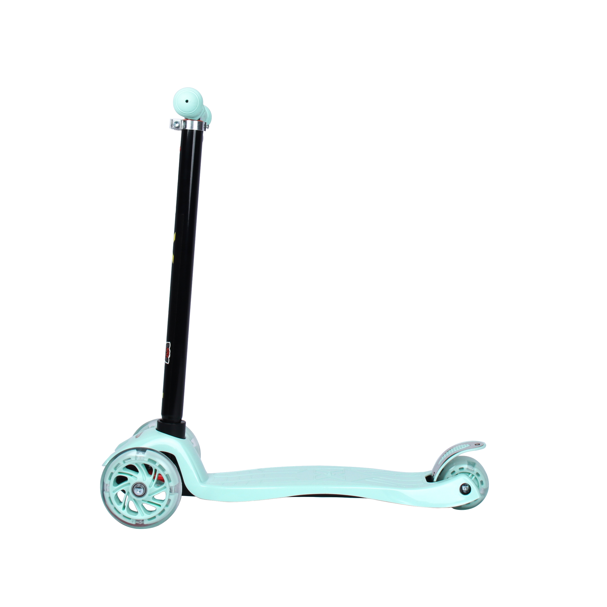 Самокат трехколесный от 3-х лет Yeenot Kids GT4108, до 50кг, вес 2.3кг, свет. колёса PU 116мм ABEC7, голубой, БК/уп10/ АКЦИЯ!