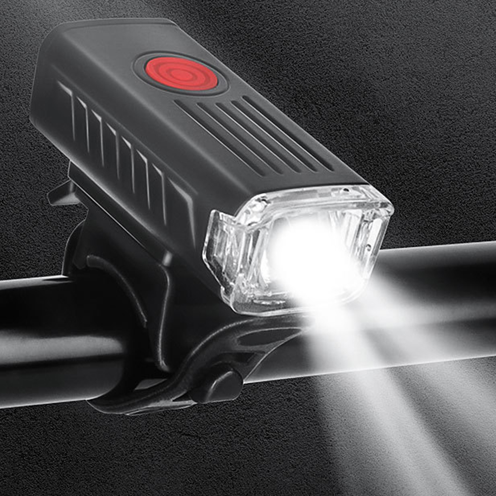 Фонарь передний COMIRON "FR21" корпус: ABS; свет: XPG LED, 400lm; аккумулятор 700 mAh, USB, влагозащищённый. /уп 125/500/