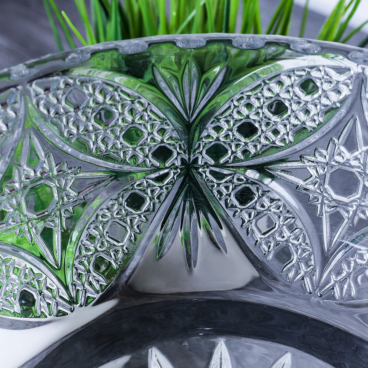 Ваза для сервировки на ножке 600 мл Бабочка / W509/1 /уп 16/