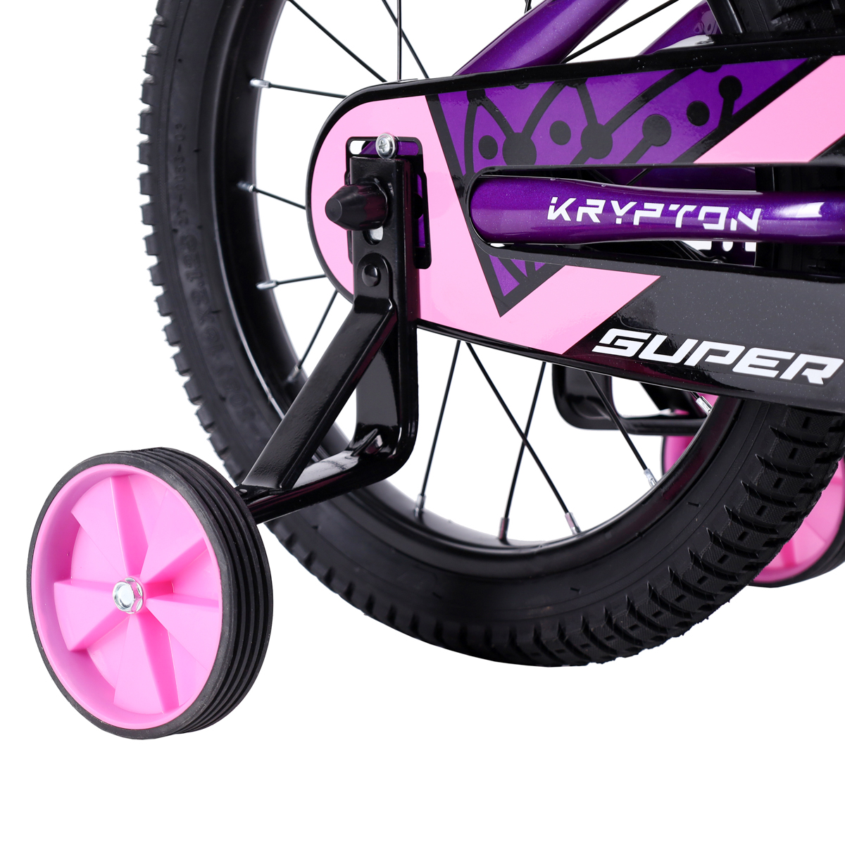 Велосипед 16" Krypton Super KS01VP16 фиолетово-розовый
