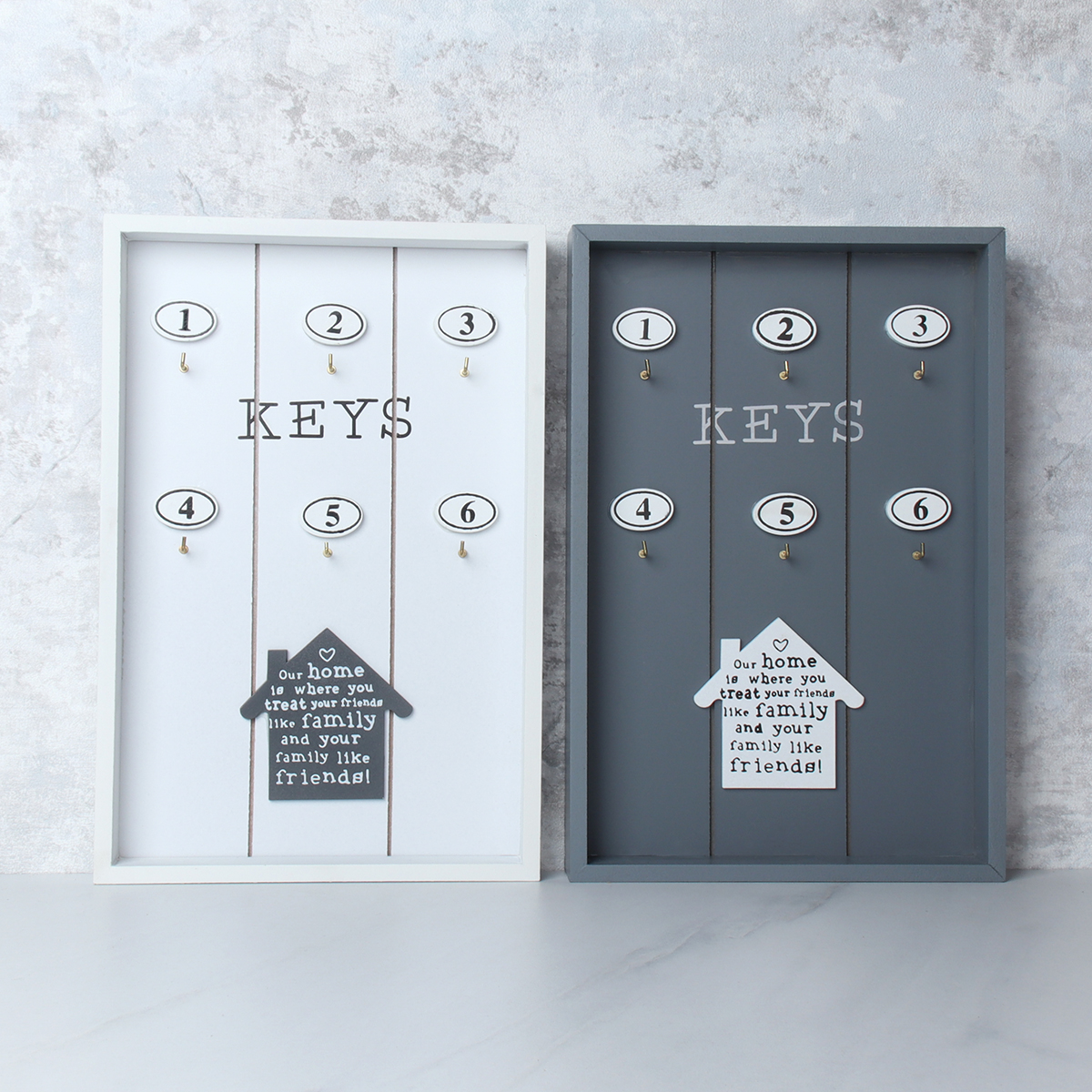 Ключница открытая на 6 ключей 20х30 см / AW-404 /уп 6/48/