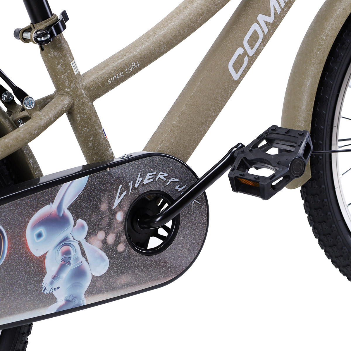Велосипед 14" COMIRON Cyberpunk A02-14B бежевый