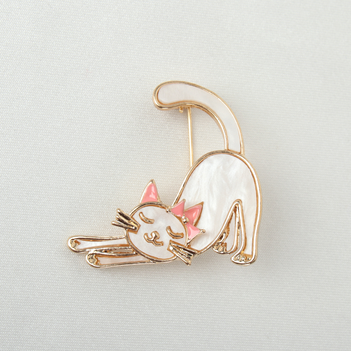 Брошь Кошка / 4127 /уп 12/