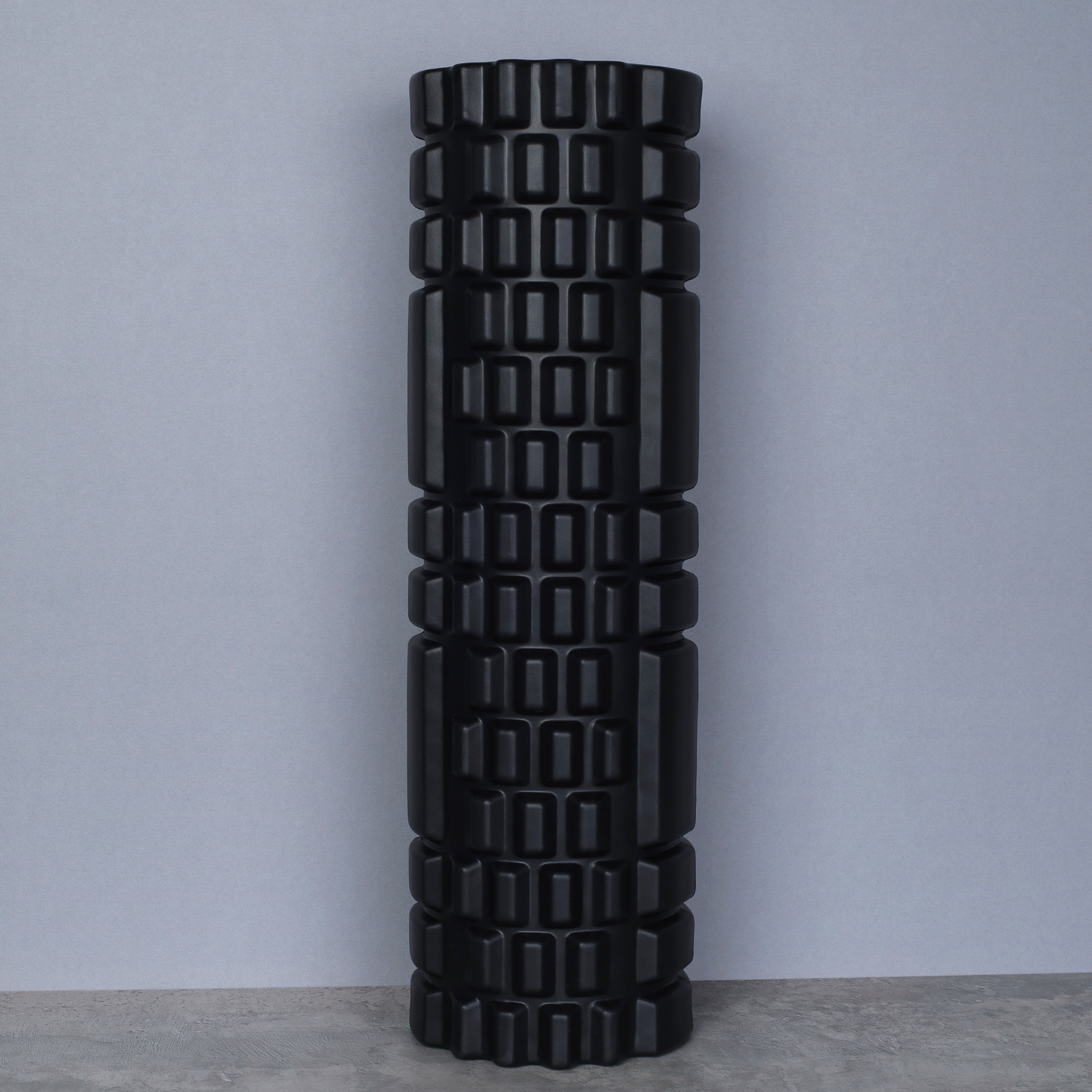 Ролик массажный спортивный Woohooo BRICK 45x14/ черный/уп10