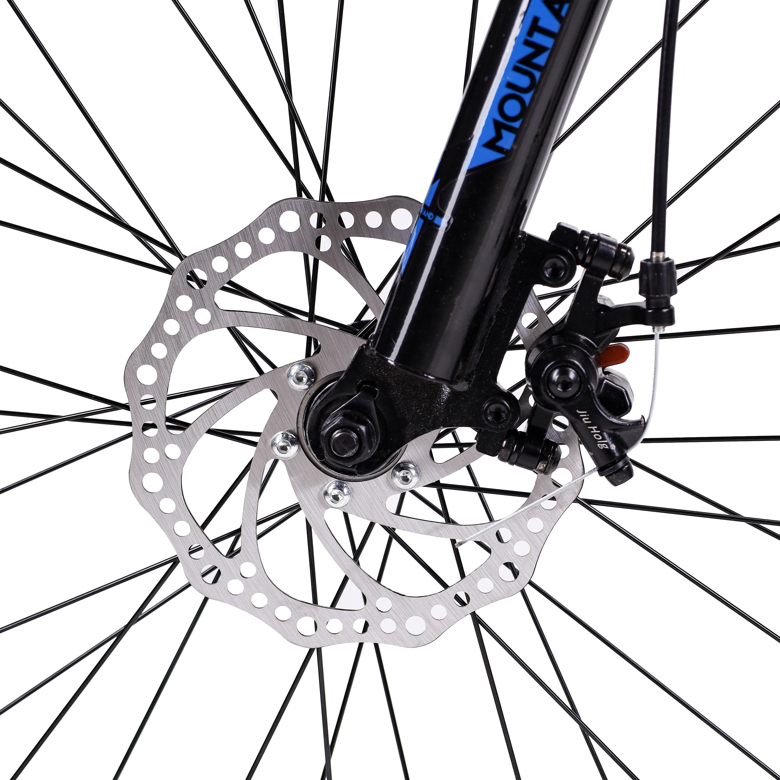 Велосипед 26" рама 17" 21sp MEGAWHEELS MOUNTAIN II чёрный-синий