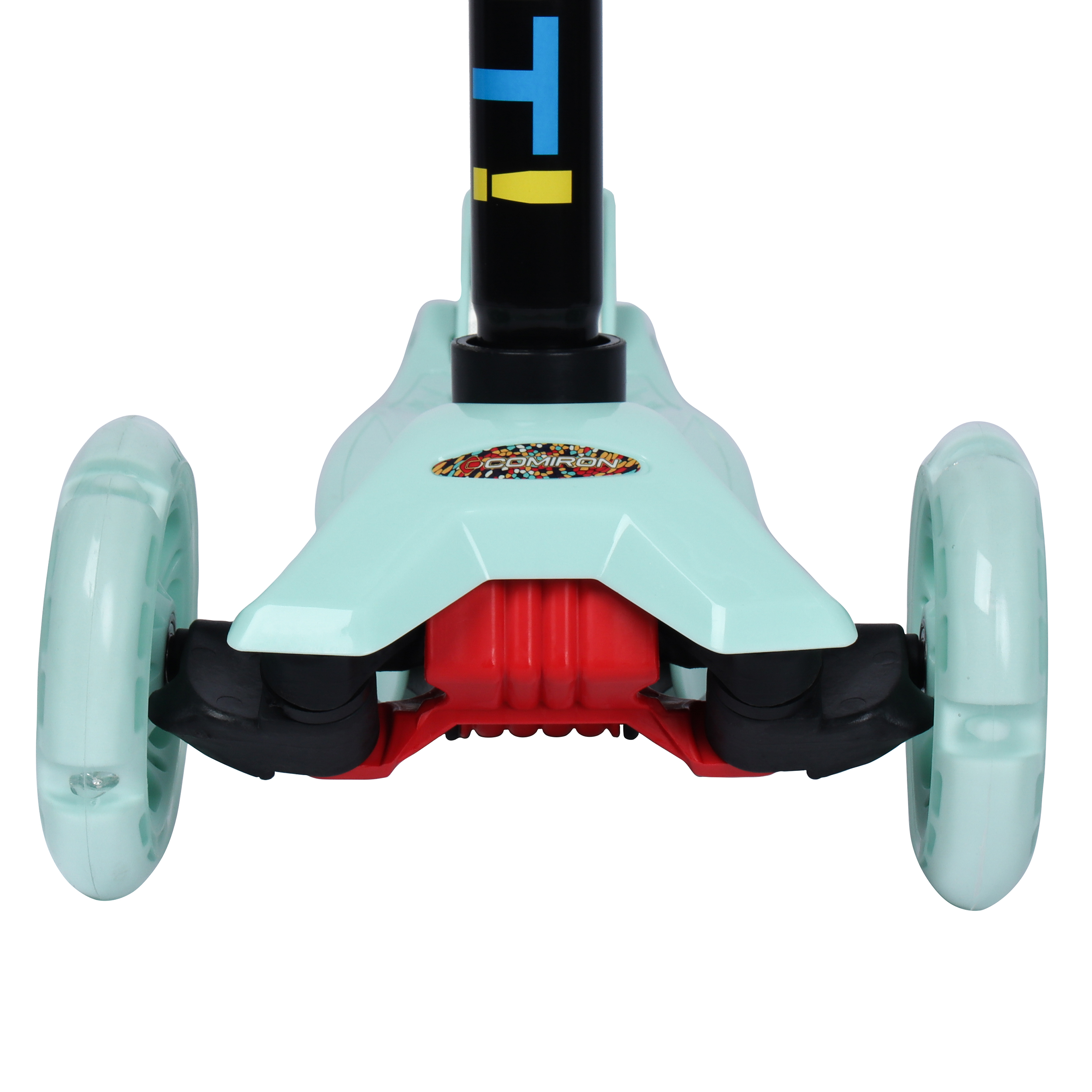 Самокат трехколесный от 3-х лет Yeenot Kids GT4108, до 50кг, вес 2.3кг, свет. колёса PU 116мм ABEC7, голубой, БК/уп10/ АКЦИЯ!