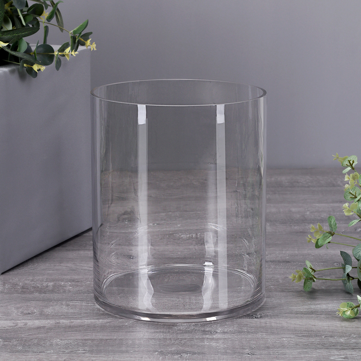 Ваза Цилиндр для цветов 25х30 см / Y-2530 /уп 6/ СКИДКА НА КОРОБ 11%