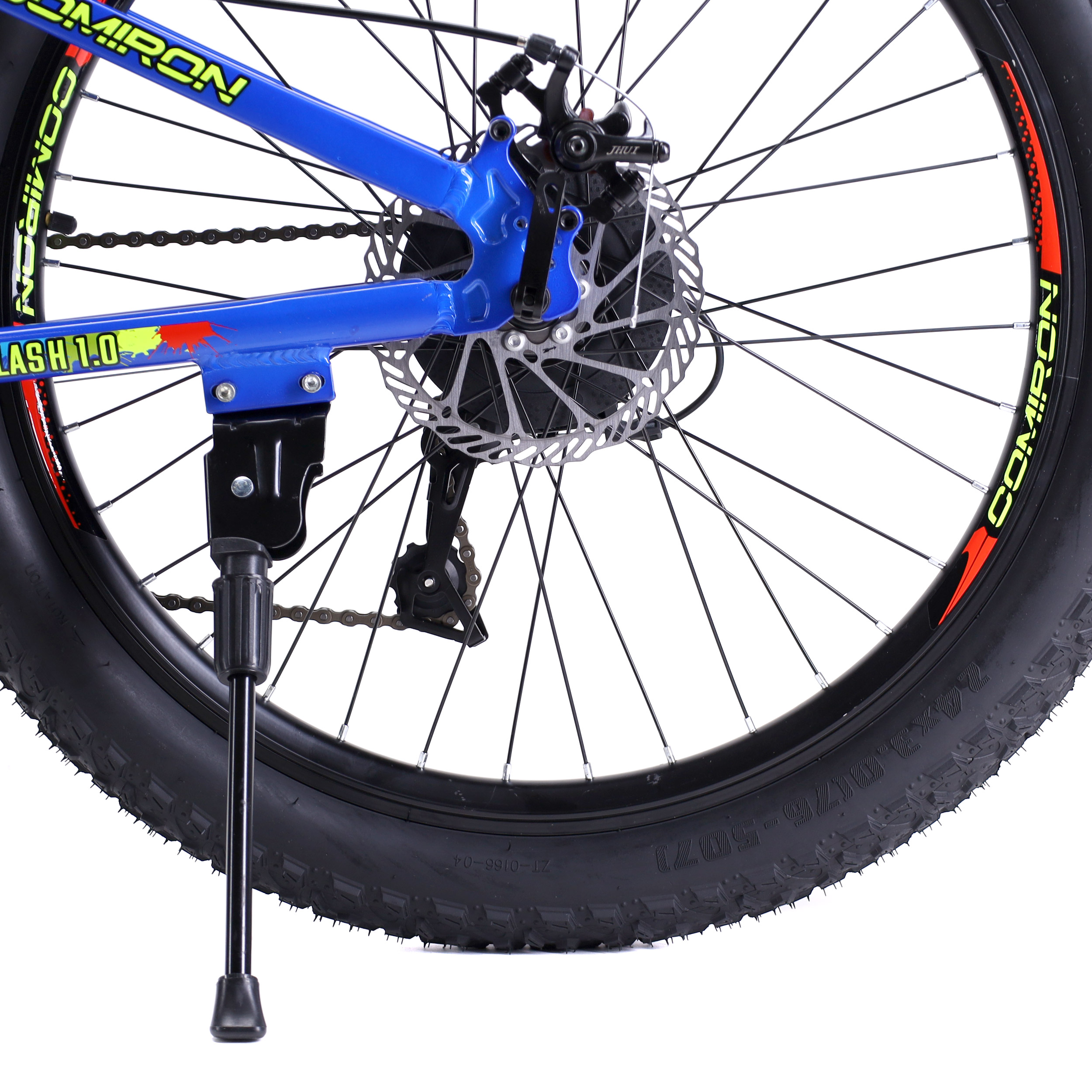 Велосипед 24"x3.0 рама 13" 7sp COMIRON FLASH полуфэт ригид синий