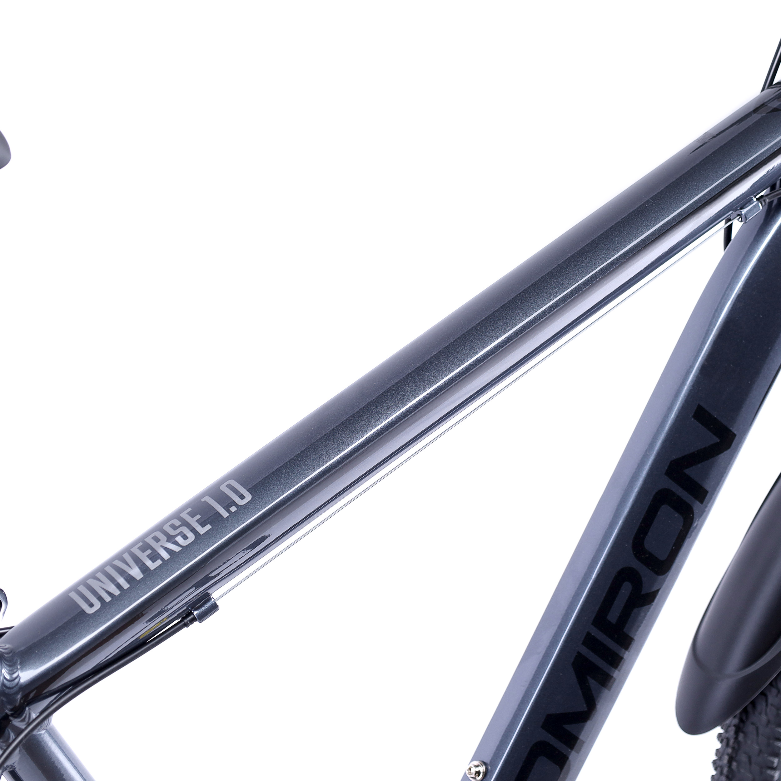 Велосипед 26" рама 19" 21sp COMIRON UNIVERSE серый полис чёрный глянцевый