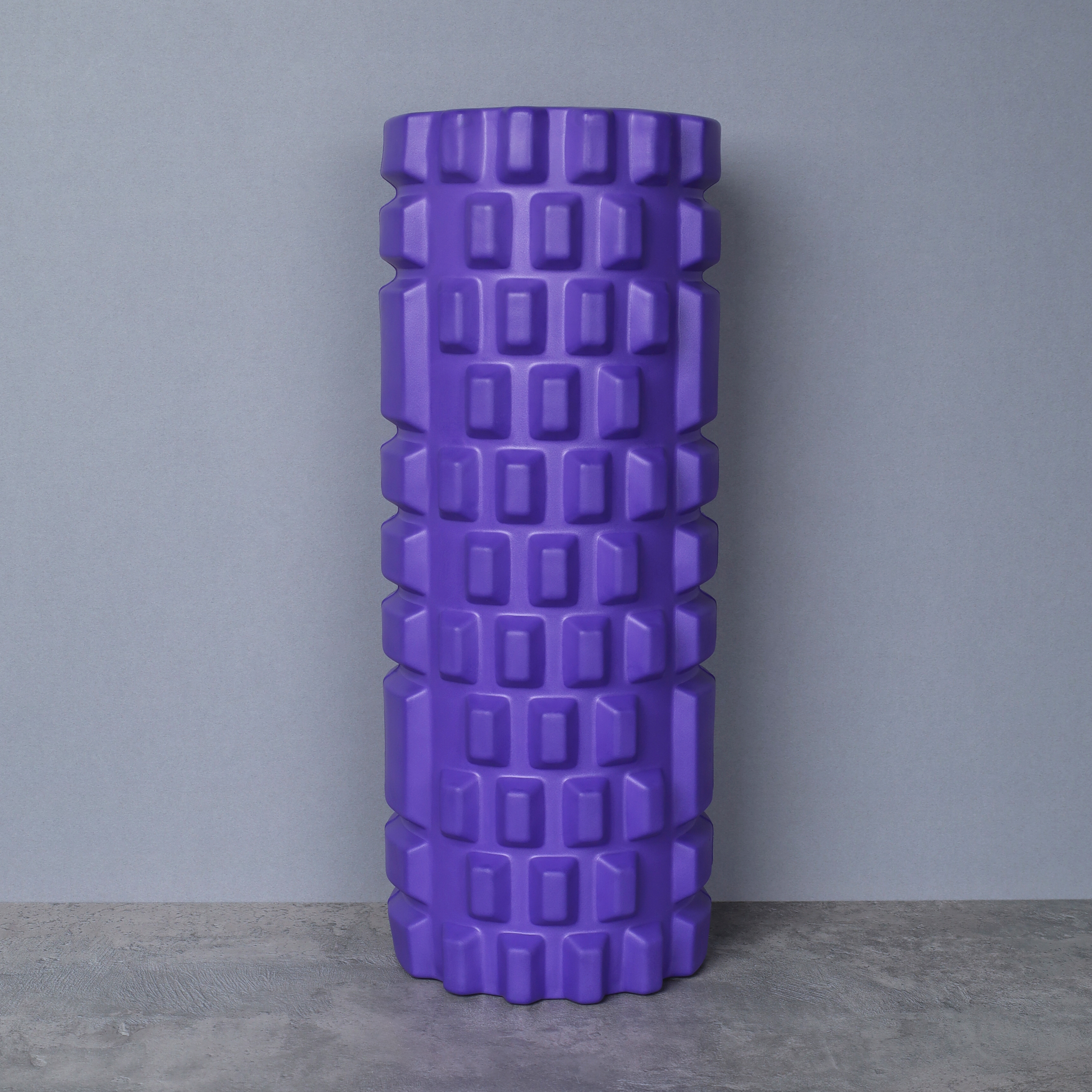Ролик массажный спортивный Woohooo BRICK 33x14/ фиолетовый/уп10