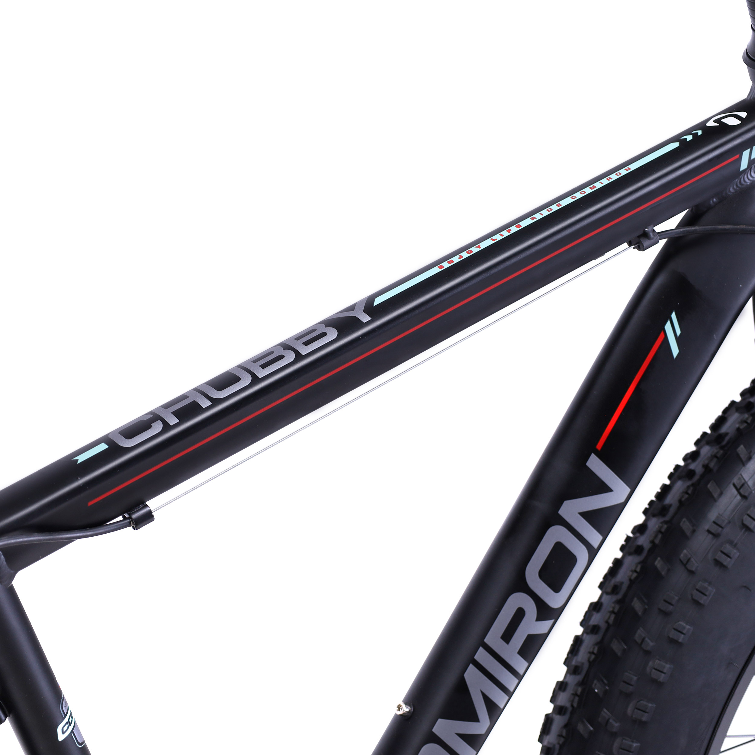 Велосипед фэт-байк 26"x4" рама 19" COMIRON CHUBBY, 1*10sp L-TWOO, 34T, CASSETE 11-42T, HARD FORK, чёрный неоновый mercedes