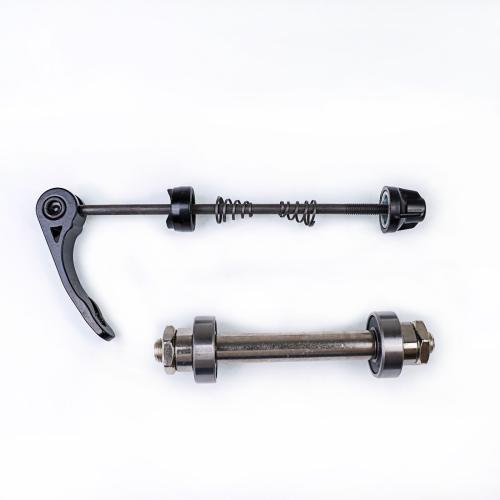 Передняя полая ось. Крепление вилки:  эксцентрик.С промподшипниками ISO 600ZZ. Ø10 мм. Ось: 108 мм. Эксцентрик: 145мм. / CK-CZ12 /АКЦИЯ/уп 10/200/