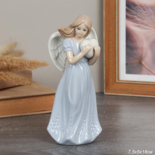 Фигурка Ангел 18 см / YZ015035 /уп 36/фарфор