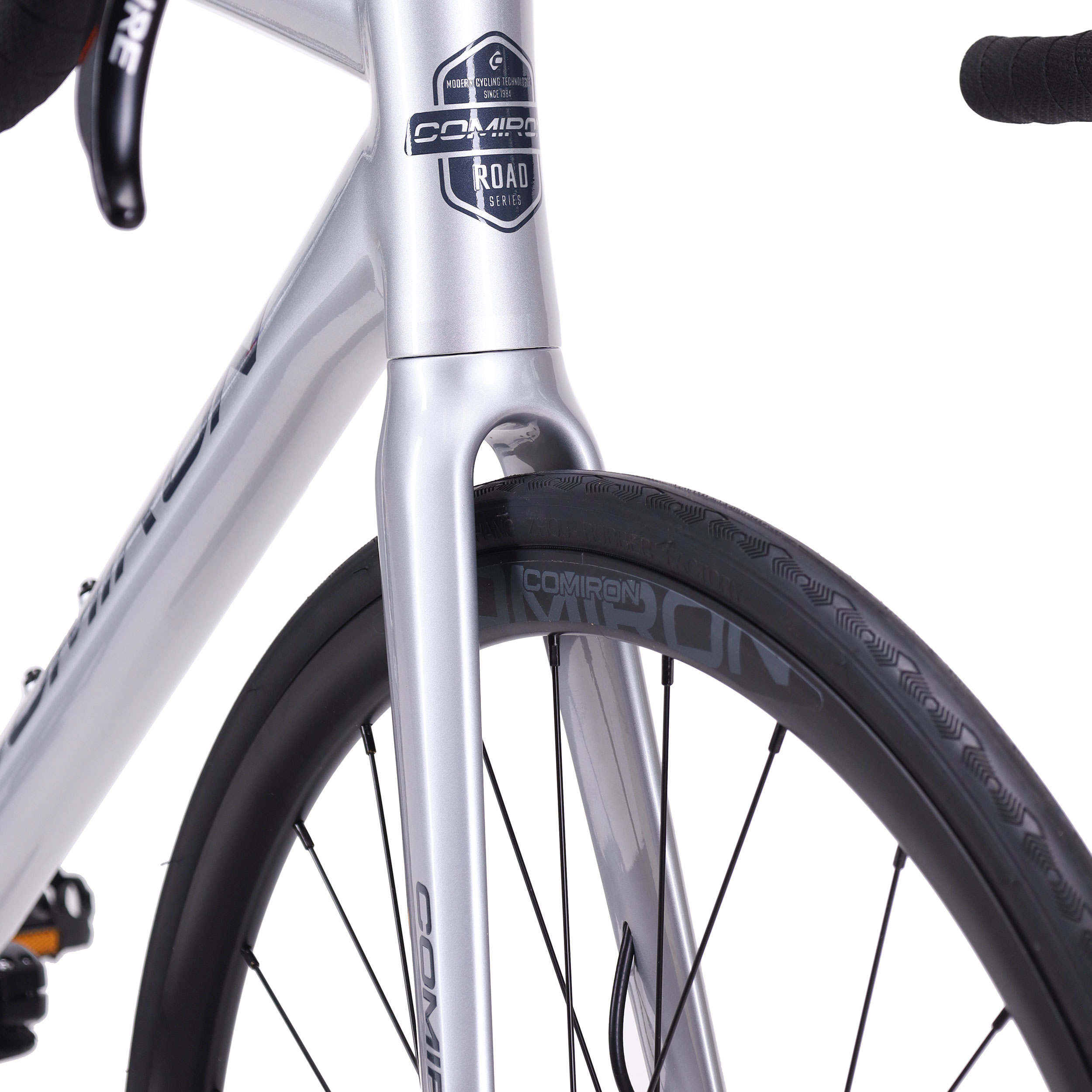 Велосипед шоссейный COMIRON RONIN II 700C-540mm SENSAH 2X11S оси, серебристый