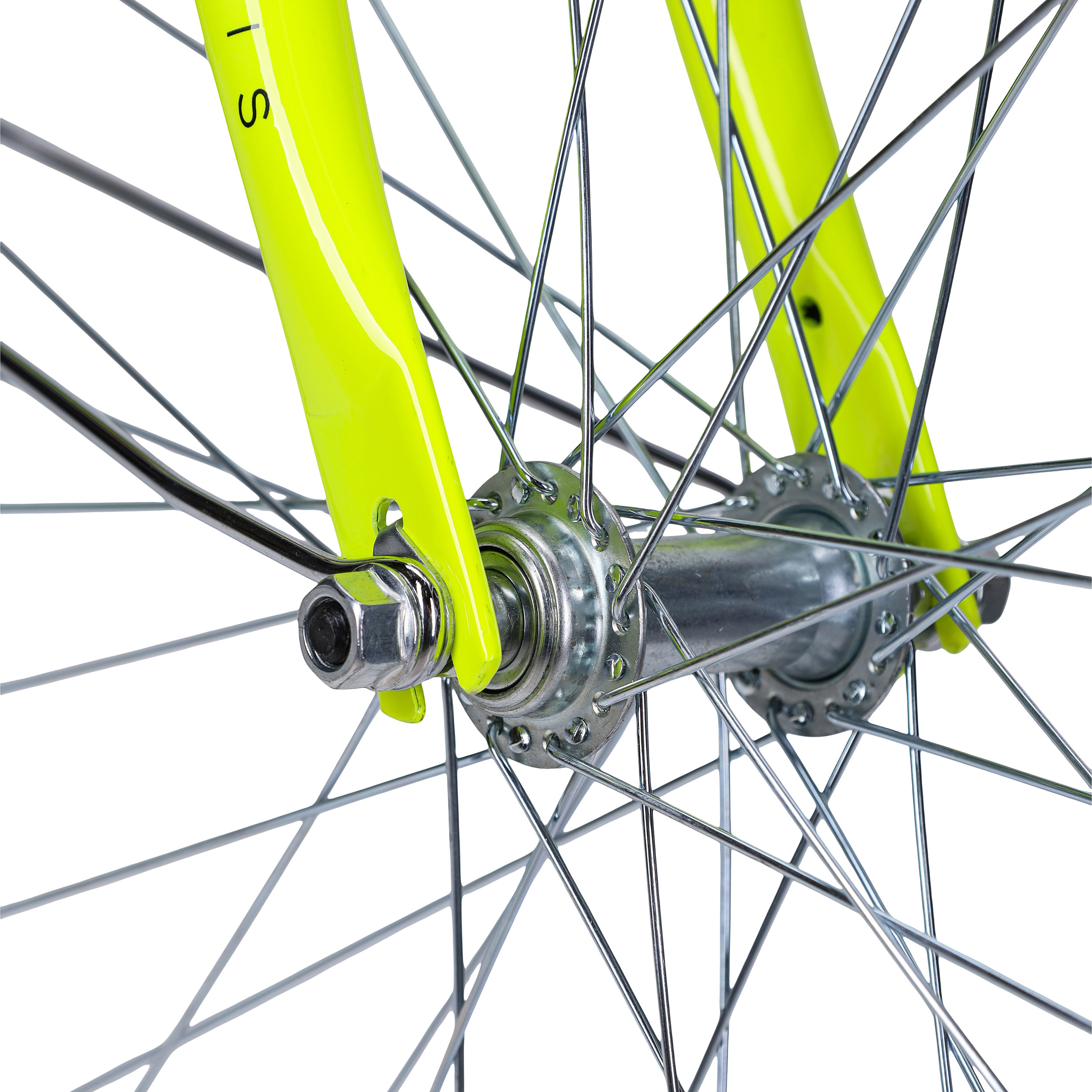 Велосипед городской MEGAWHEELS MEGAPOLIS 26" одна скорость, ножной тормоз, лайм