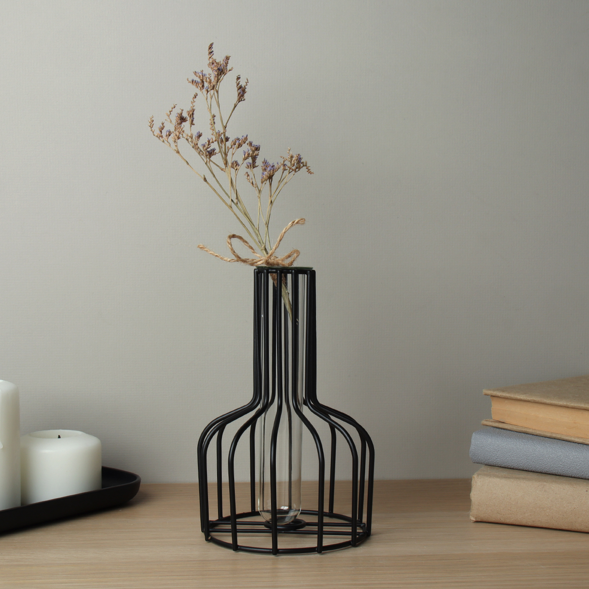 Ваза для цветов 15х10 см / WC-1031-1 /уп 60/