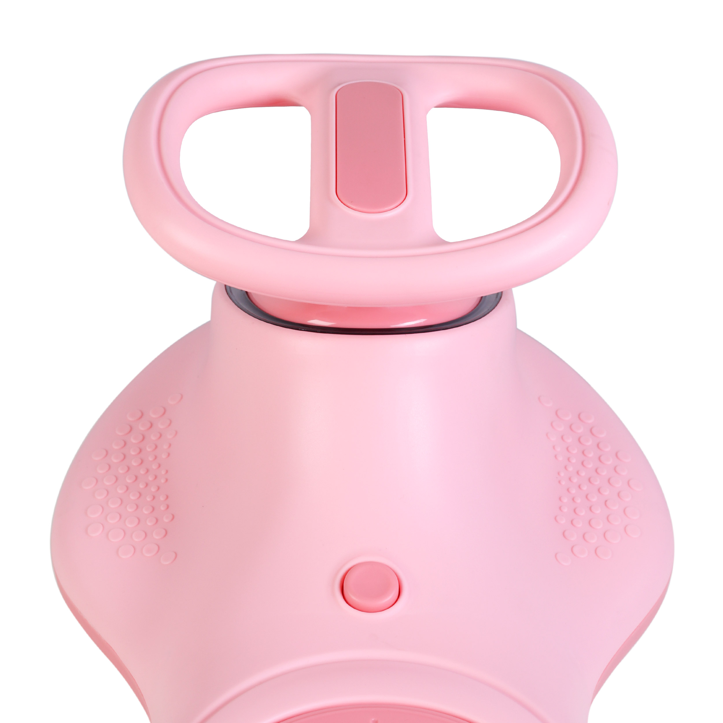 Толокар COMIRON CMR-8089 / светящиеся PU колеса 90 мм / Розовый / уп4