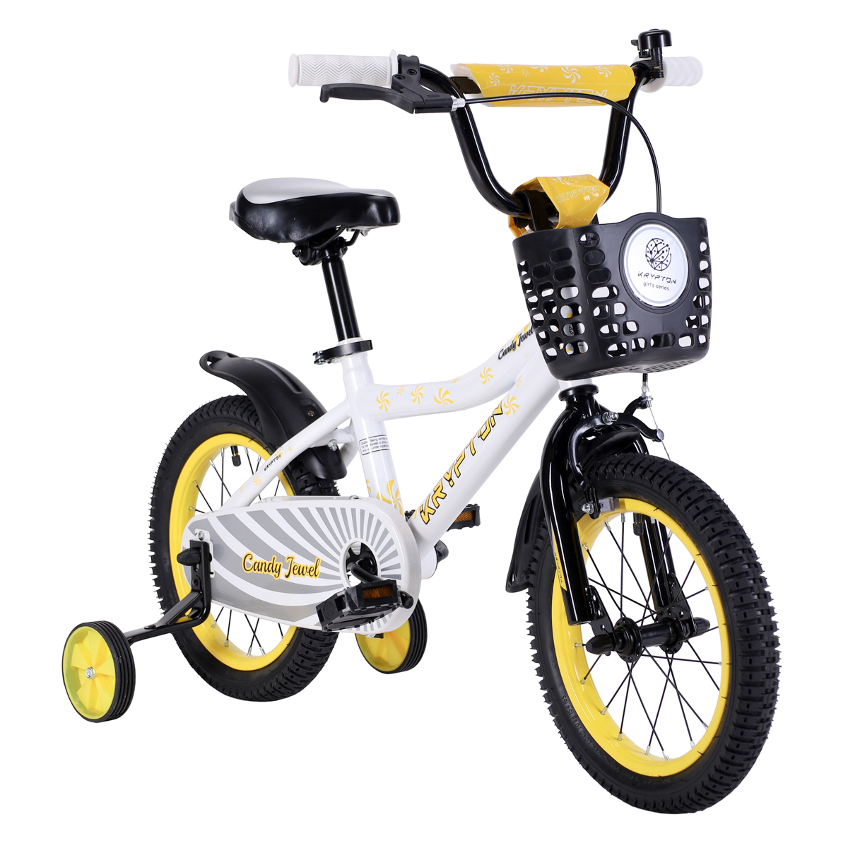 Велосипед 14" Krypton Candy Jewel KC02WG14 белое золото