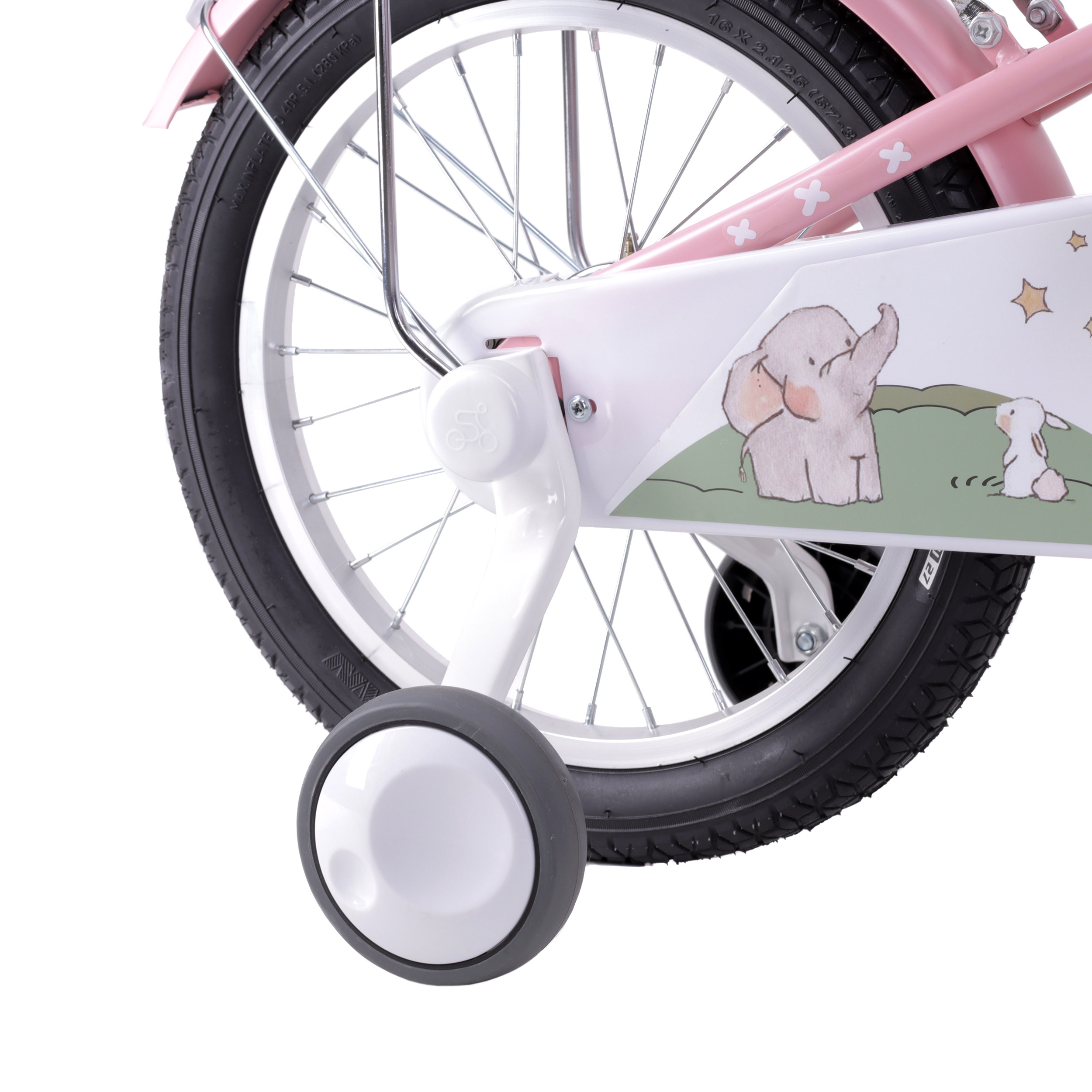 Велосипед 16" COMIRON BUNNY PINK A02-16P розовый