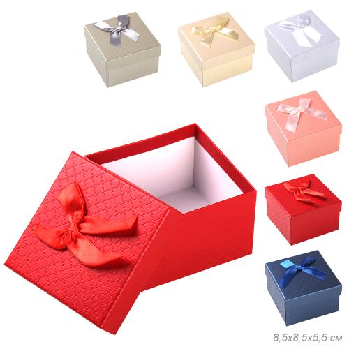 Коробка подарочная 8,5х8,5 см / CN22090790 /уп 6/360/
