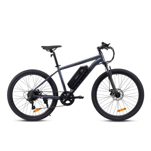 Электровелосипед 26" рама 17" COMIRON BeFASTER 7SP SHIMANO 250W 36V/10.4AH чёрный