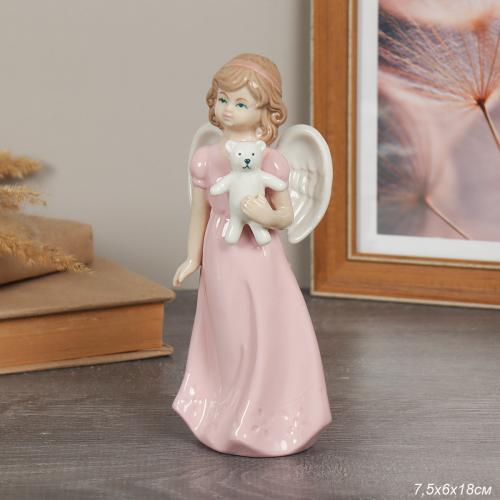Фигурка Ангел 18 см / YZ015031 /уп 36/фарфор