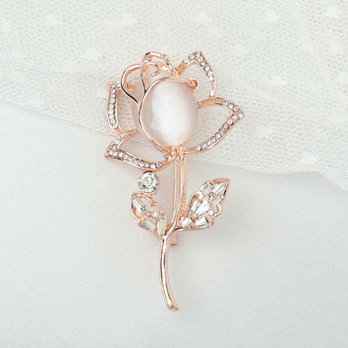 Брошь Цветок / 4274 /уп 24/