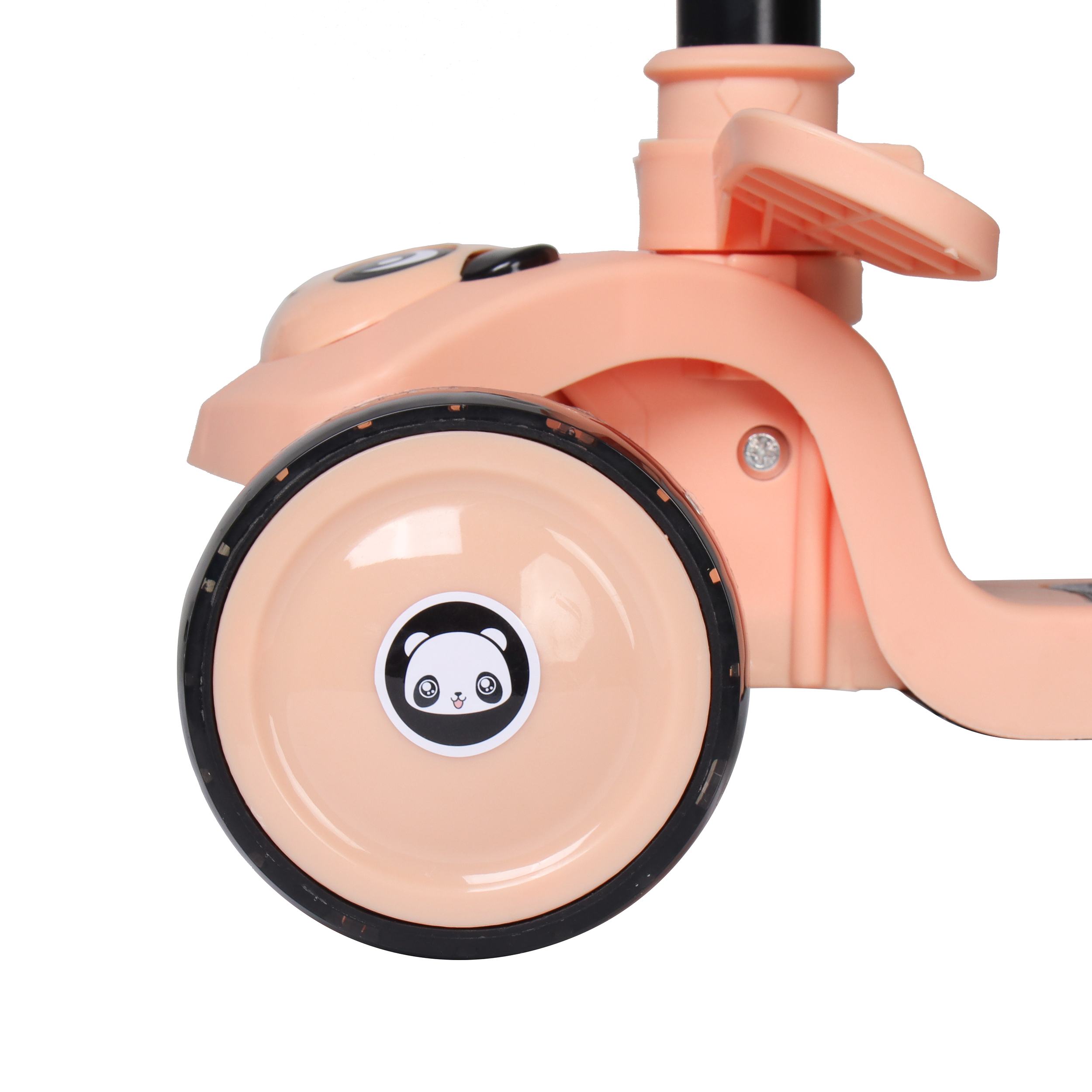 Самокат 3-х колесный COMIRON Yeenot Панда / E300/2 /уп 8/ розовый