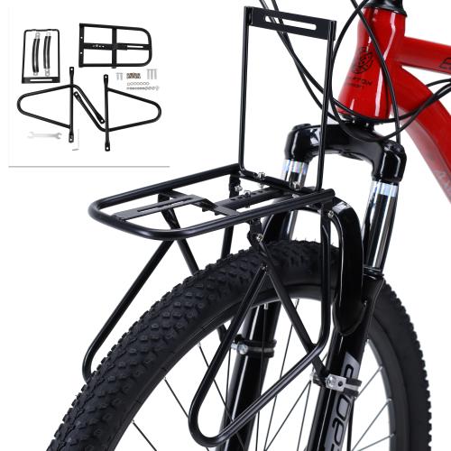 Багажник велосипедный передний для МТБ 44х34х15,5см с боковыми дугами /уп 20/