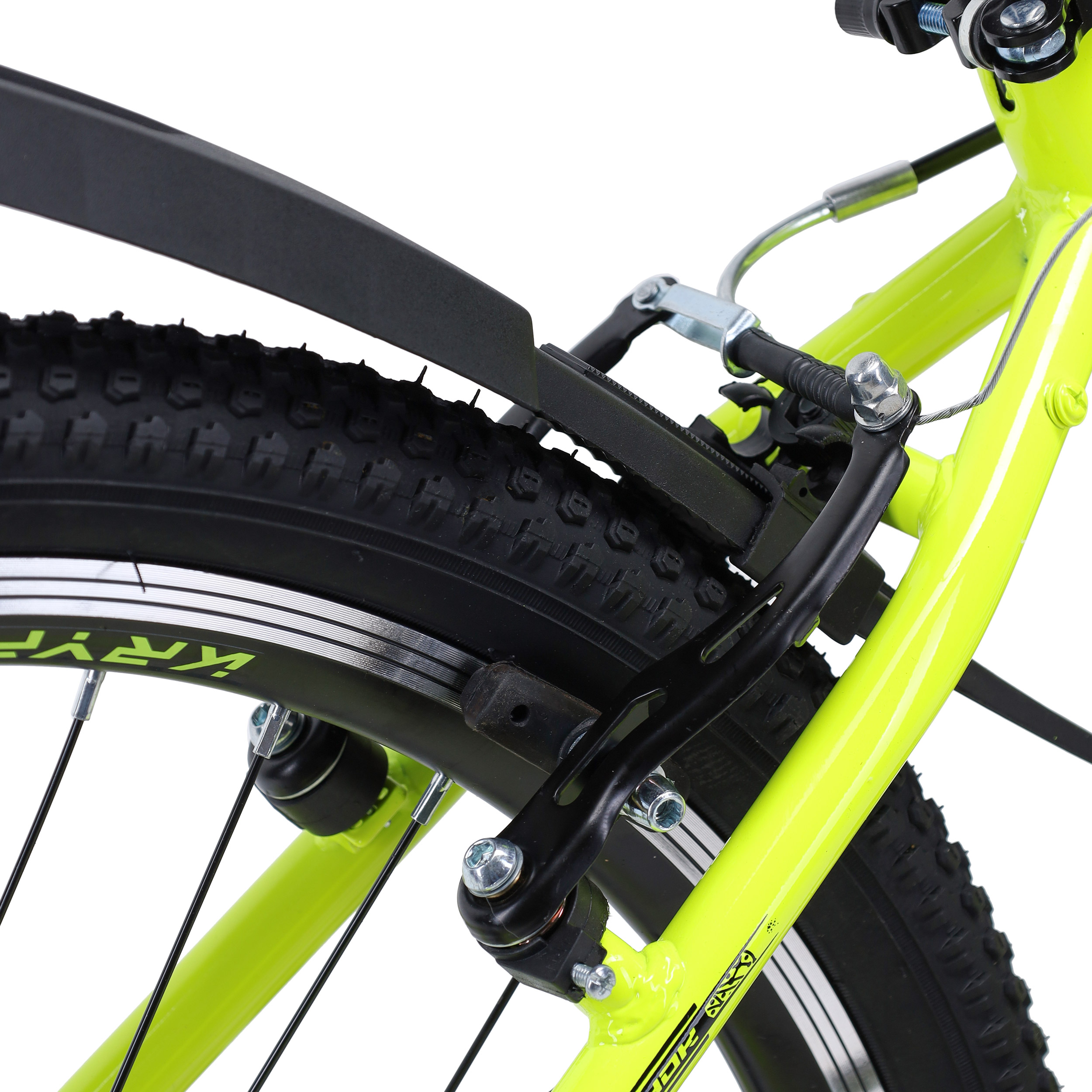 Велосипед 24" рама 13" 7sp KRYPTON ОРЛЁНОК ригид зелёный