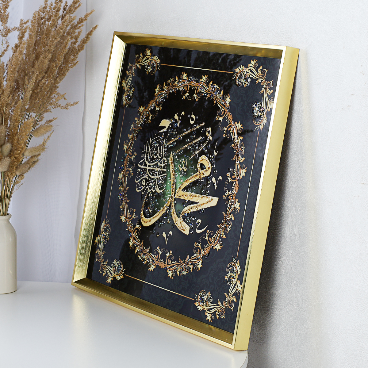 Картина 50х50 Мусульманская / AY-0497 /уп 24/стразы