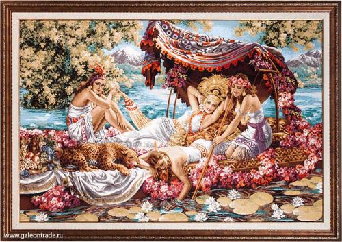 Картина гобелен 73х102 Забавы Клеопатры / FR6433-1 / иваново