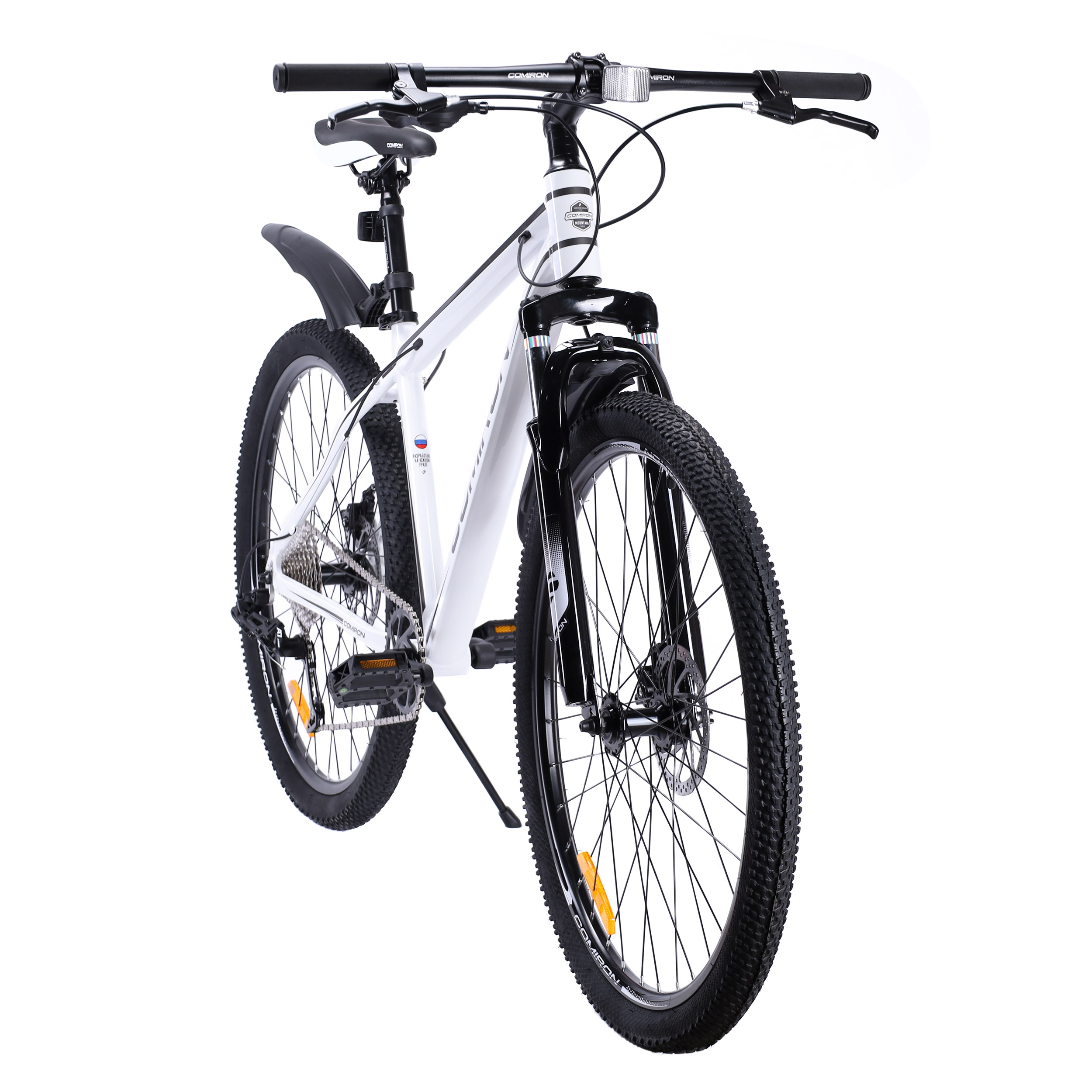 Велосипед 27,5" рама 17" 1х10 sp COMIRON SYSTEM серый бежевый