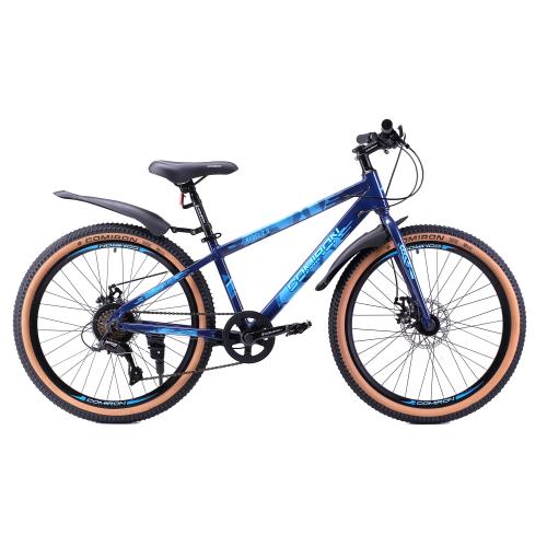 Велосипед 24" рама 13" 8sp COMIRON REBEL ригид морской хаки