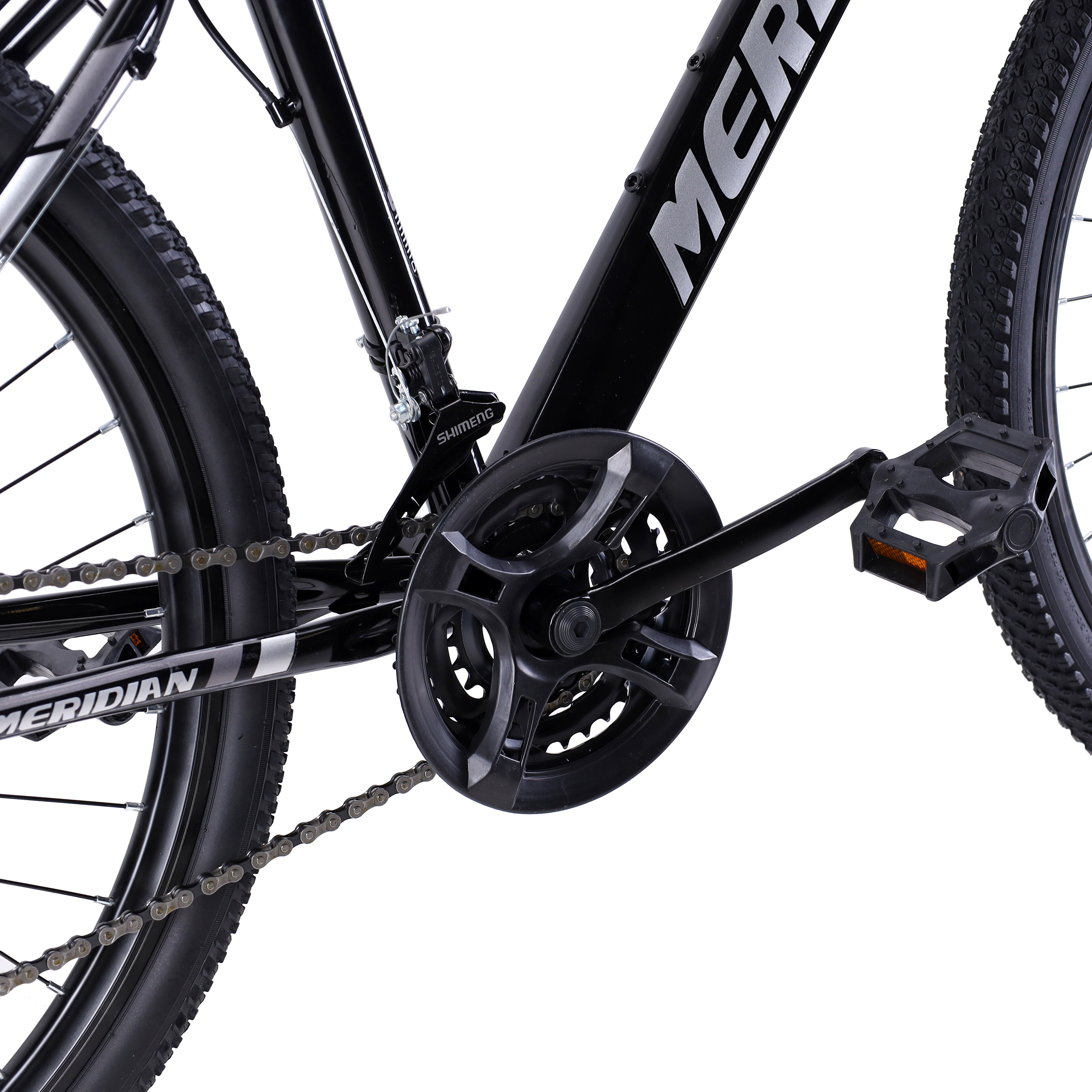 Велосипед горный MERIDIAN MOUNTAIN I 26-17" 21S DISC BRAKE цвет: чёрный-серый