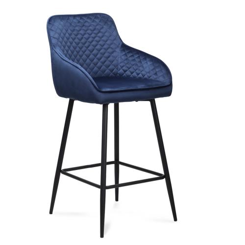 Стул барный SB-008 Темно-синий Velvet G062-49 / GBAR2171A-4 