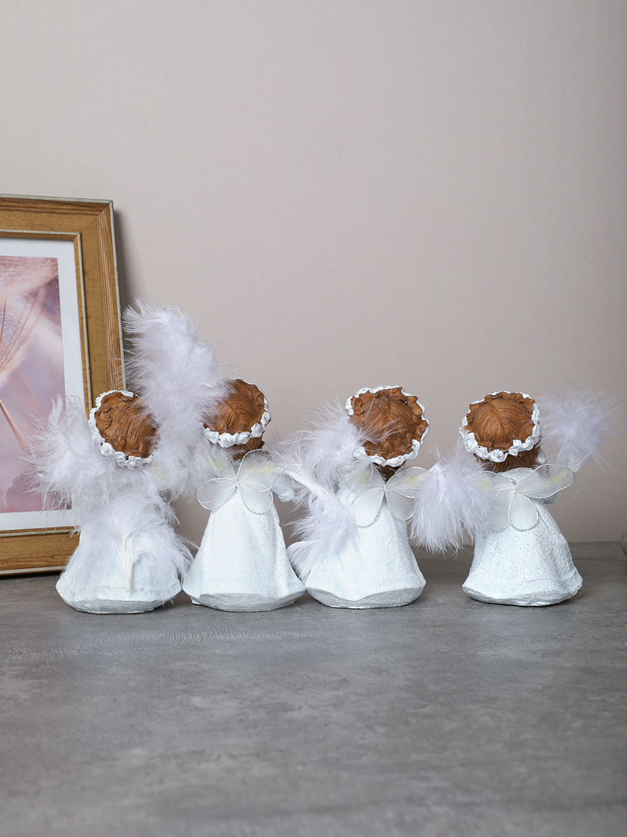 Фигурка Ангел 10 см / QТ34 /уп 4/144/крылья перо