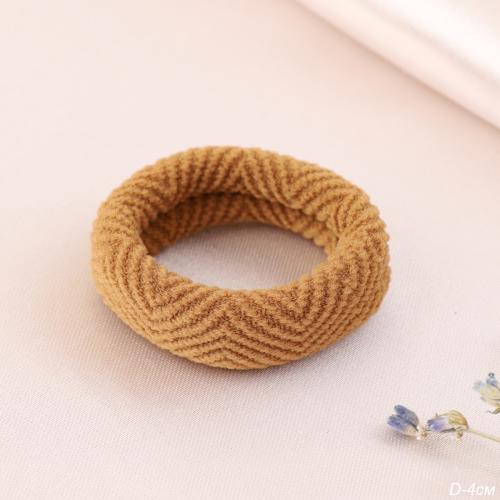 Резинка для волос / NSAL-23K /уп 100/коричневая