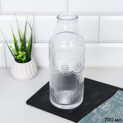 Графин 700 мл  / K-718 /уп 30/ микс