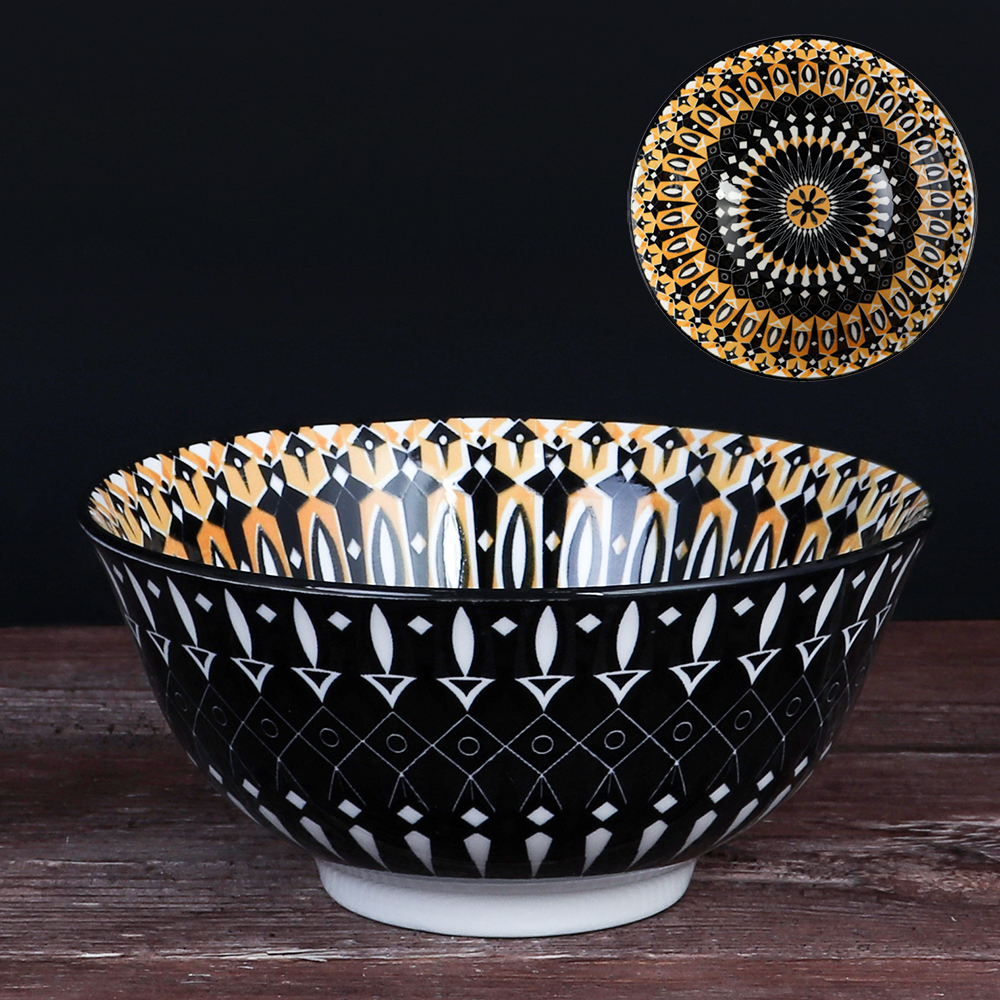 Салатник глубокий 750 мл / ZY004 / уп 72/*15,5х7,5 см