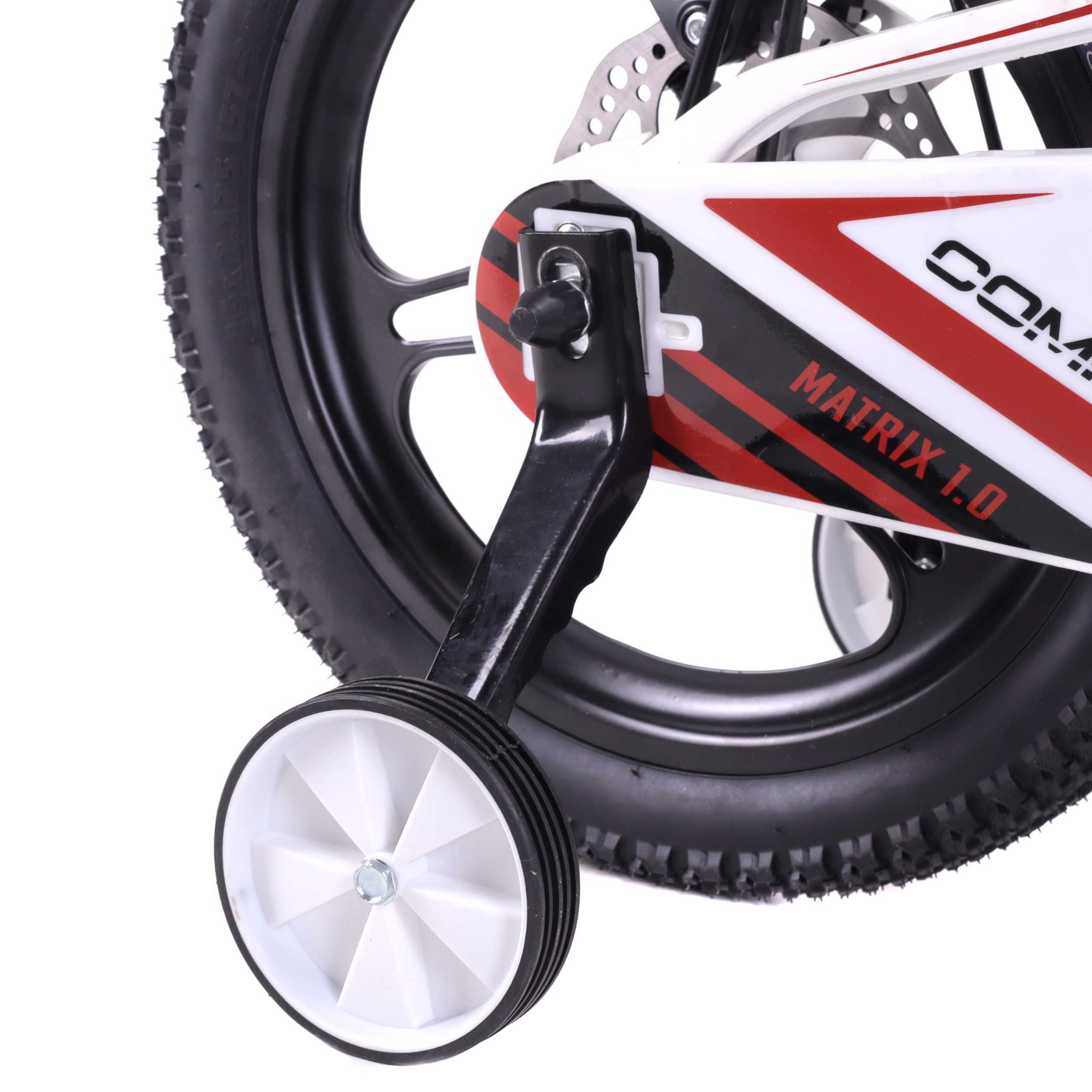 Велосипед 16" M16BR COMIRON MATRIX чёрный красный