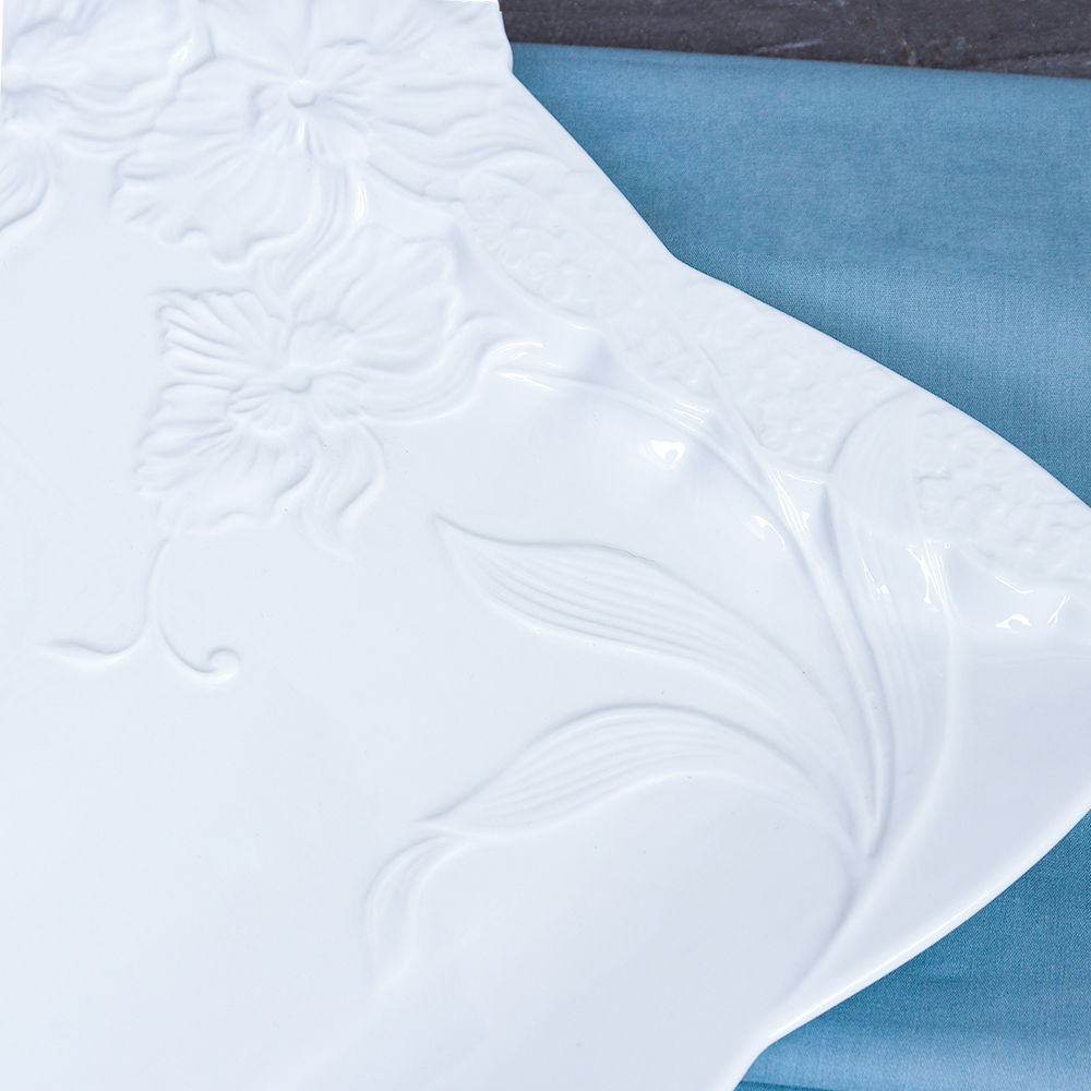 Блюдо фигурное 31,5х35,5 см / 704304 /уп 19/